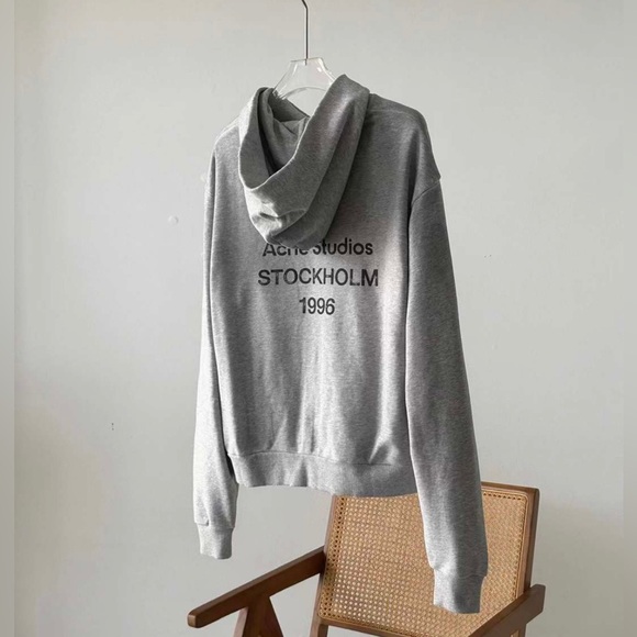 Acne studios logo hooded sweater - Picture 4 of 8